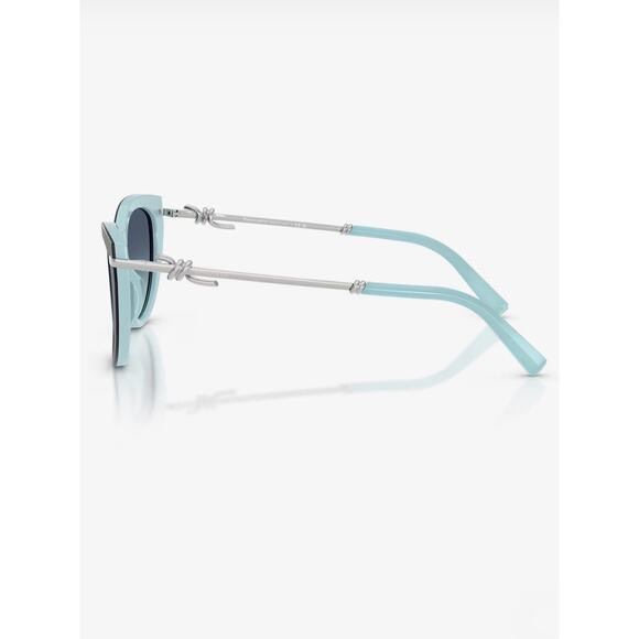 NEW!!! TIFFANY & CO TF4253 80559S Black Cat-Eye Gradient Sunglasses Authentic